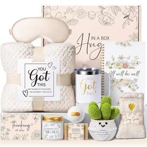 Get Well Soon Gifts Baskets for Women Self Care Gifts, Spa Care Package After